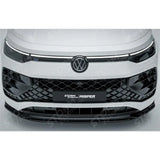 VW Tayron R-Line MK1 2025 On Front Splitter In Gloss Black