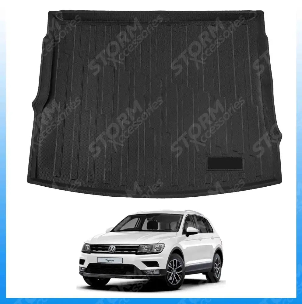 Vw Tiguan 2018 On - Stx Tailored Rubber Boot Liner Mat Protector
