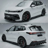 VW Tiguan MK3 2024 On Side Skirts In Gloss Black