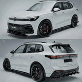 VW Tiguan R-Line MK3 2024 On Aero Body Kit In Gloss Black