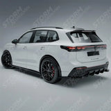 VW Tiguan R-Line MK3 2024 On Aero Body Kit In Gloss Black