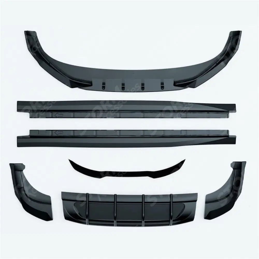 VW Tiguan R-Line MK3 2024 On Aero Body Kit In Gloss Black