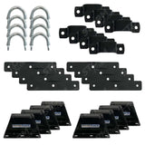 Vw Transporter T5 2003 - 2024 Ridgerack Roof Rack - 4 Bar Style - Silver