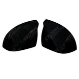 Vw Transporter T5 T6 T6.1 Mirror Covers In Gloss Black - Pair