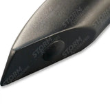 Vw Transporter T5 & T6 Lwb 2003-2023 Trapezoid Side Bars In Matt Black