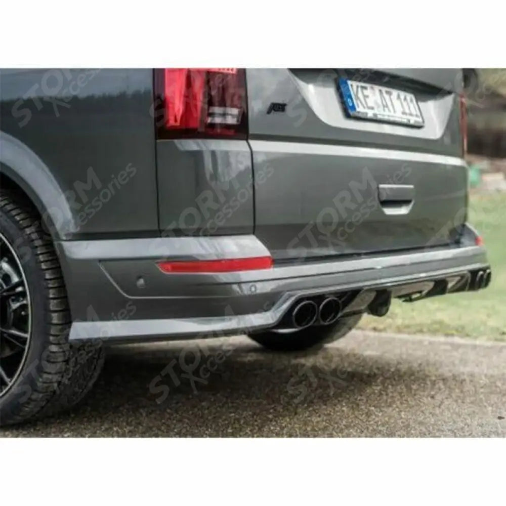 Vw Transporter T6.1 2019 - 2024 - Abt Rear Skirt Bumper Set Tailgate