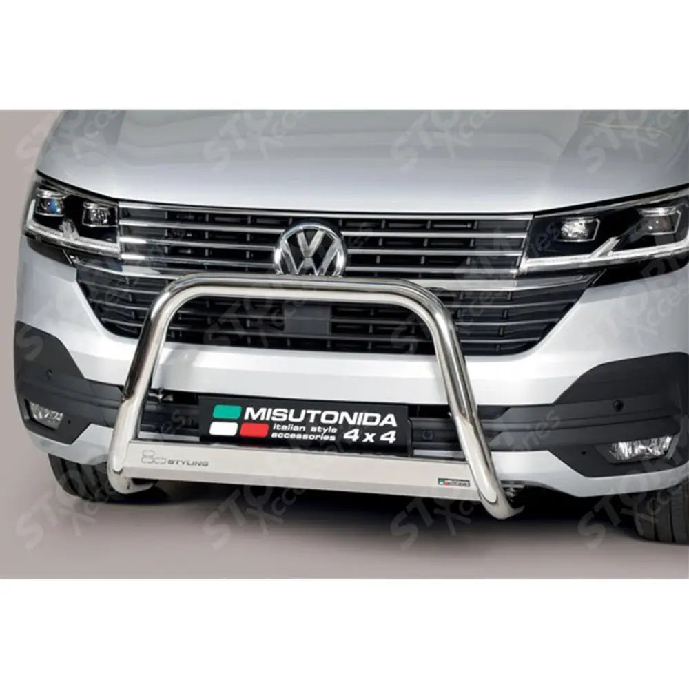 Vw Transporter T6.1 2019-2024 Misutonida Eu Approved Front A-bar - 63mm