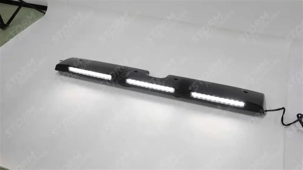 VW Transporter T6.1 Roof Light Pod 3 Light In Gloss Black