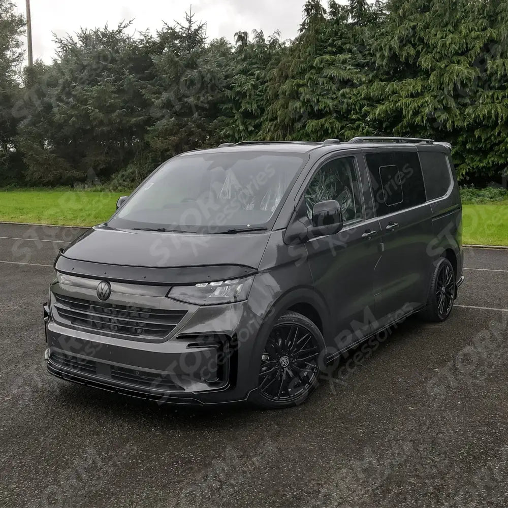 VW Transporter T7 2024 On STX Bonnet Guard Protector – Black