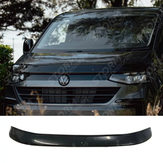 VW Transporter T7 2024 On STX Bonnet Guard Protector – Black