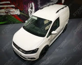 W130 - Vw Caddy 2015 On Stx Internal Wind Deflectors - 2pcs - Clip In Fitment - Dark Smoke