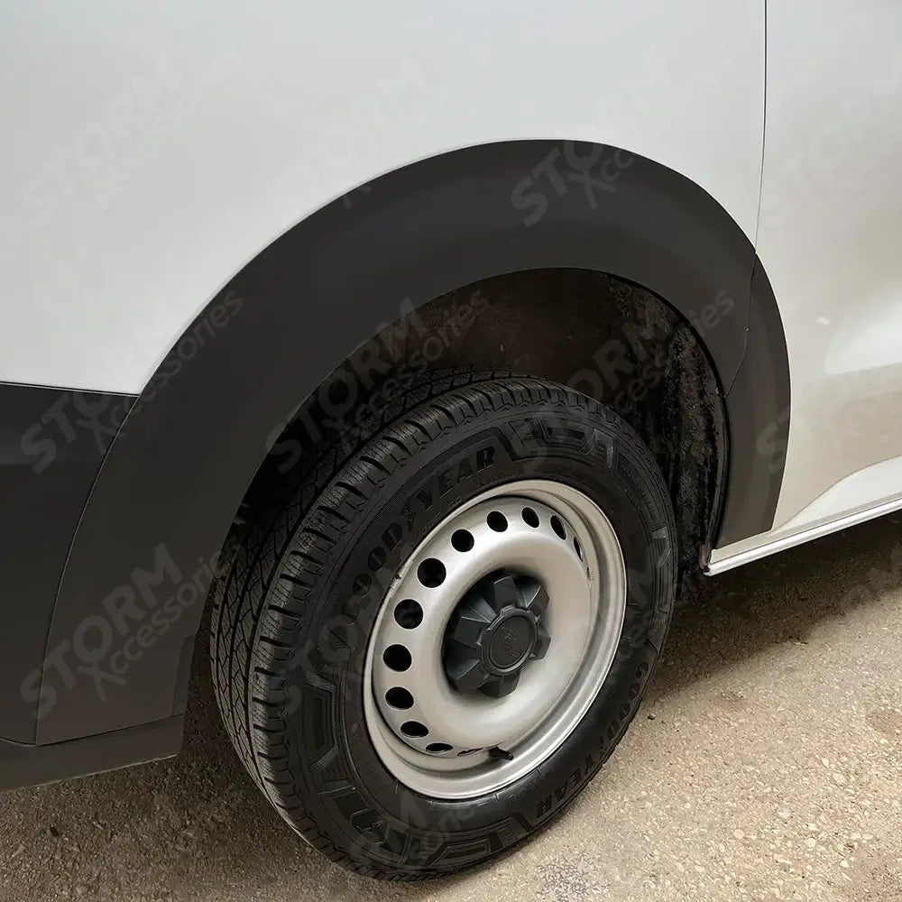 Wheel Arch Set in Black For Ford Transit Custom 2024 on / VW Transporter T7 2025 on - Wheel Arch Kit