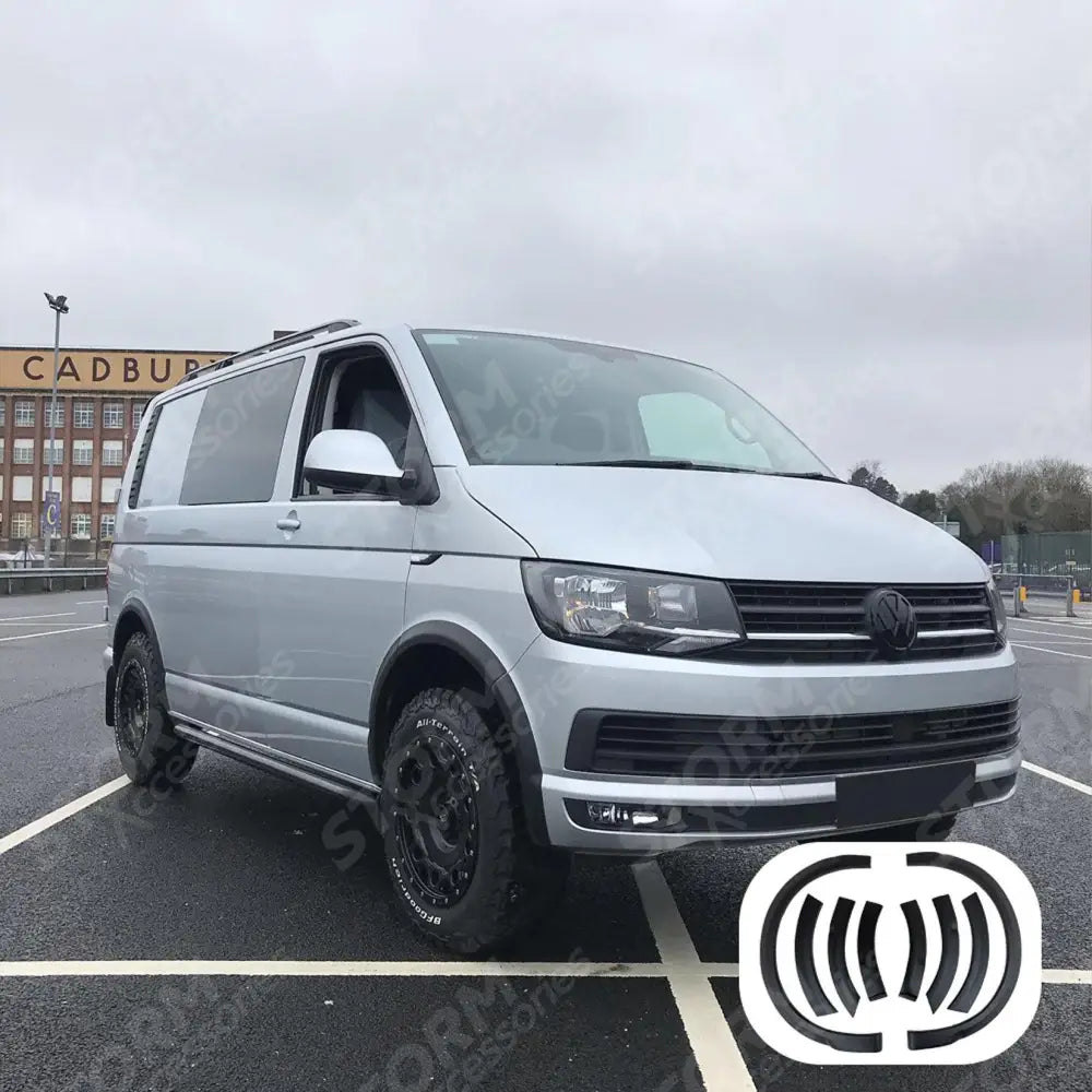 Wheel Arch Trims (8pcs) For Volkswagen Transporter T6 2015-2019