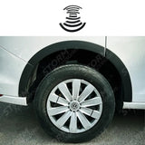 Wheel Arch Trims Matte Black (10 Pcs) For Volkswagen Caddy Mk5 2021+