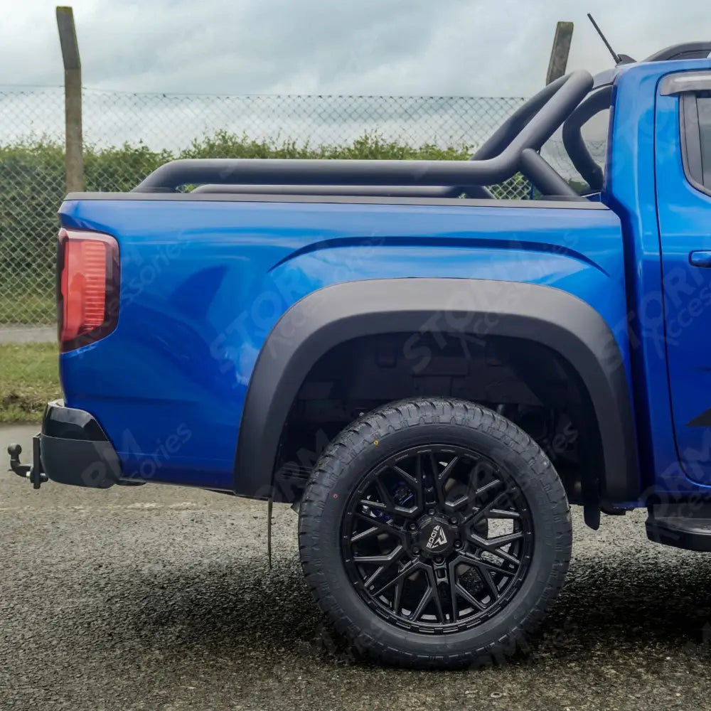 Wheel Arches 6 PC Set In Matt Black For VW Amarok 2023 On