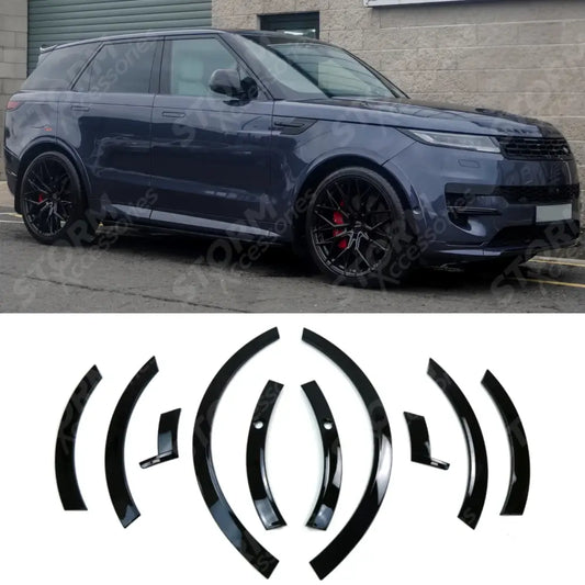 Wheel Arches In Gloss Black For Range Rover Sport L461