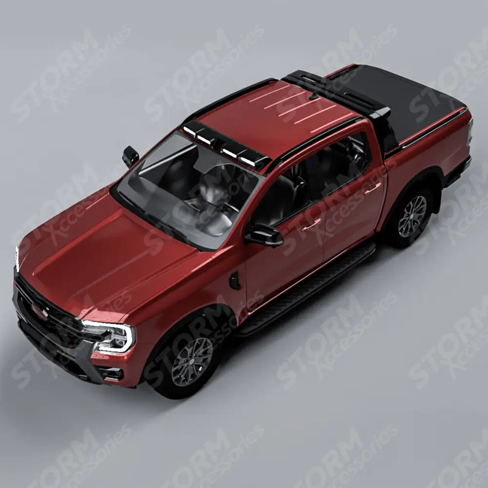 Wildtrak Cowling Add On Spoiler In Gloss Black For Ford Ranger Next Gen 2023+