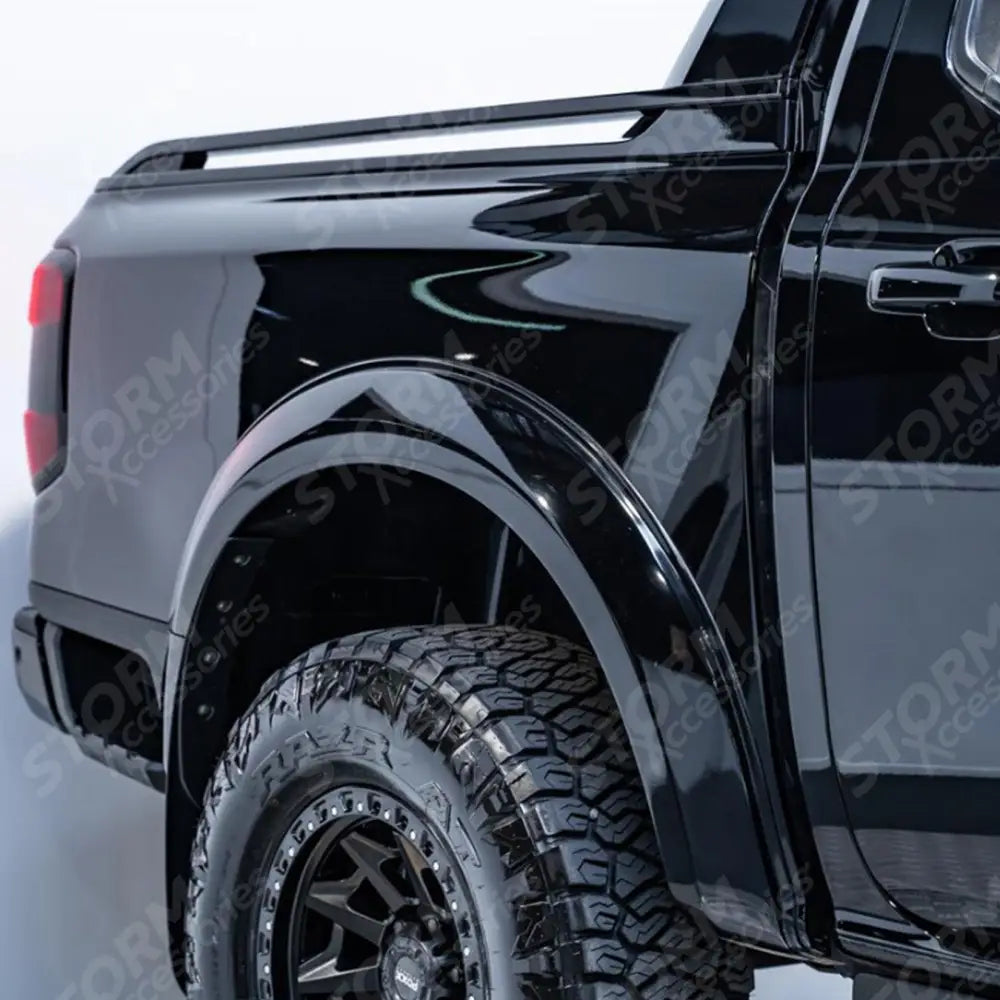 Wildtrak Genuine Cowling Sports Hoop In Gloss Black For Ford Ranger T9 2023+