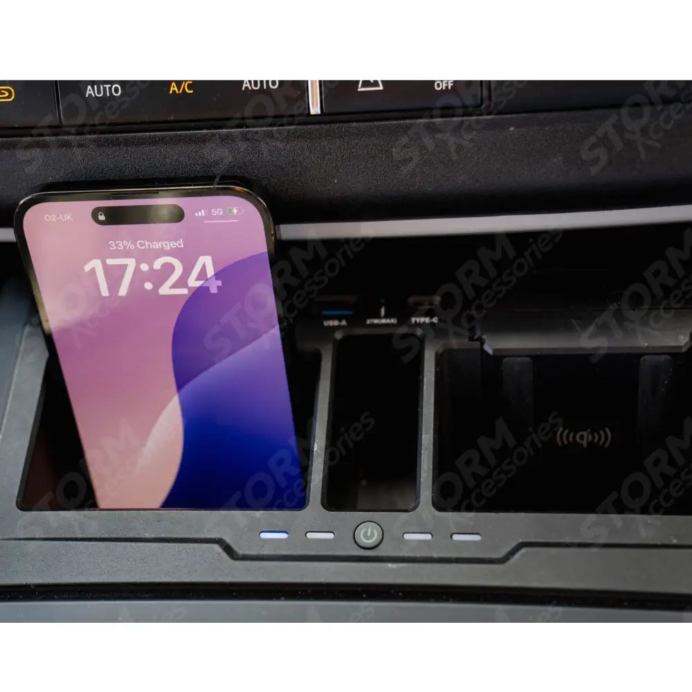 Wireless Charging Box For Land Rover Defender L663 90 / 110 / 130 2020 On