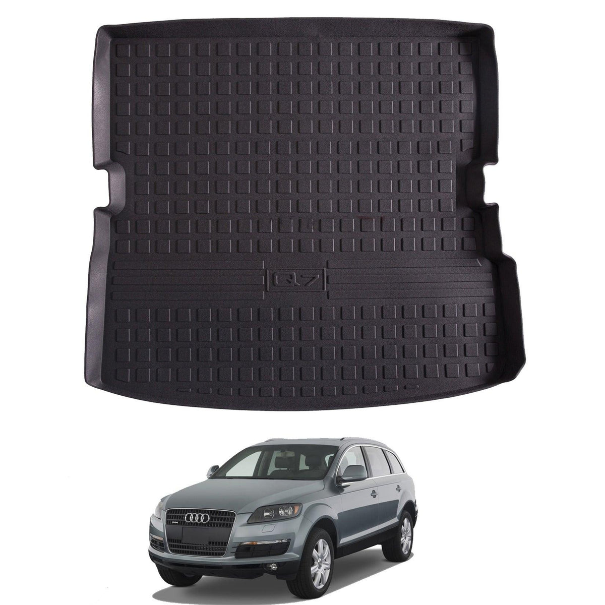 AUDI Q7 2006 - 2010 - STX TAILORED RUBBER BOOT LINER MAT PROTECTOR - Storm Xccessories2