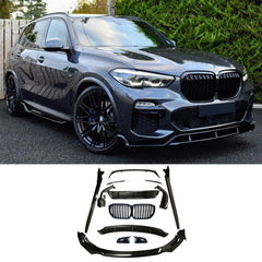 BMW X5 2018 ON G05 AERO BODYKIT - GLOSS BLACK - Storm Xccessories2