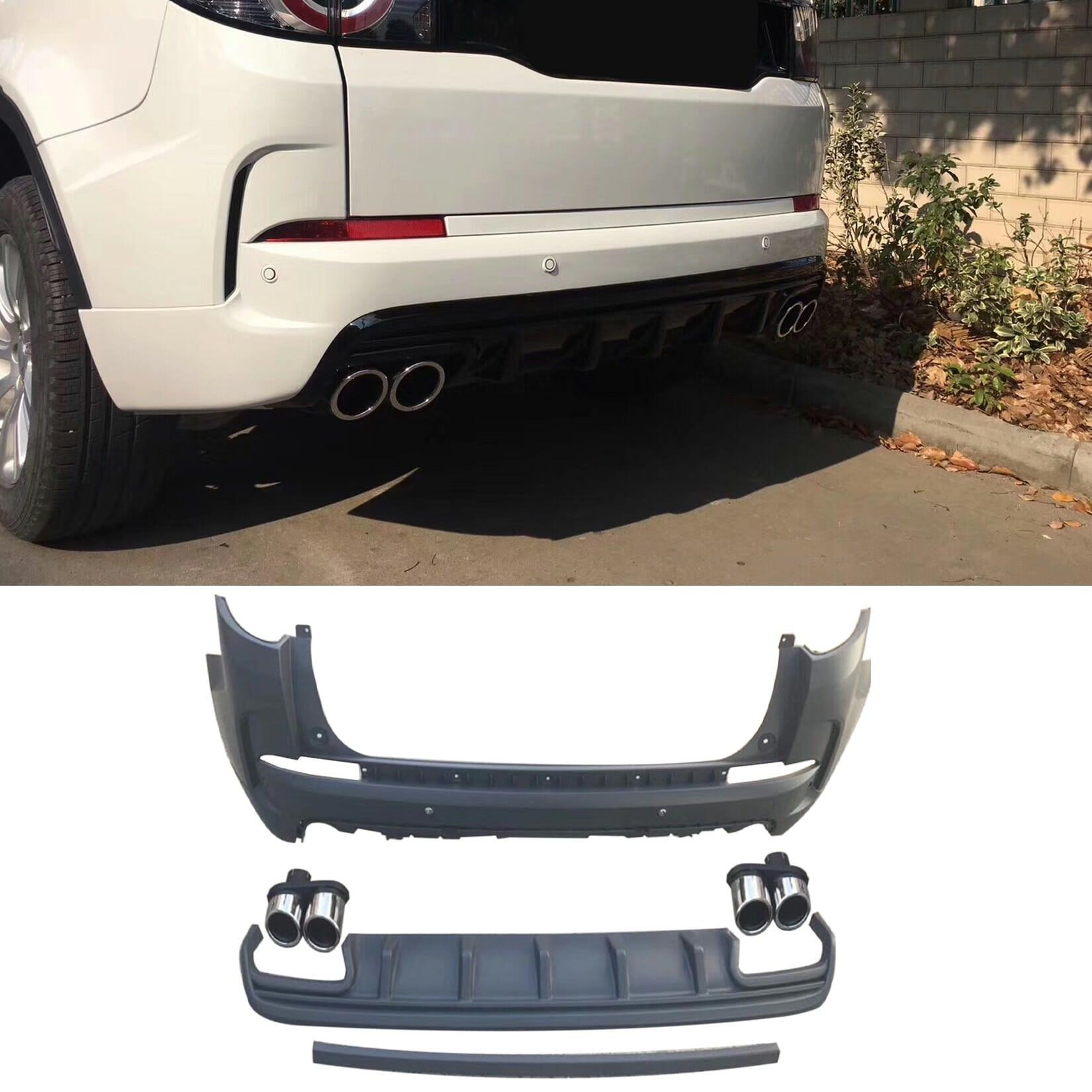 LAND ROVER DISCOVERY SPORT 2016-2019 – DYNAMIC REAR BUMPER UPGRADE WITH TAIL PIPES - Storm Xccessories2