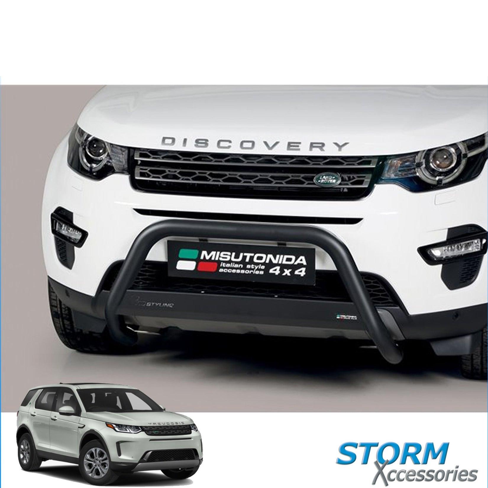 LAND ROVER DISCOVERY SPORT 2018 ON MISUTONIDA FRONT A-BAR - BLACK – 63MM - Storm Xccessories2