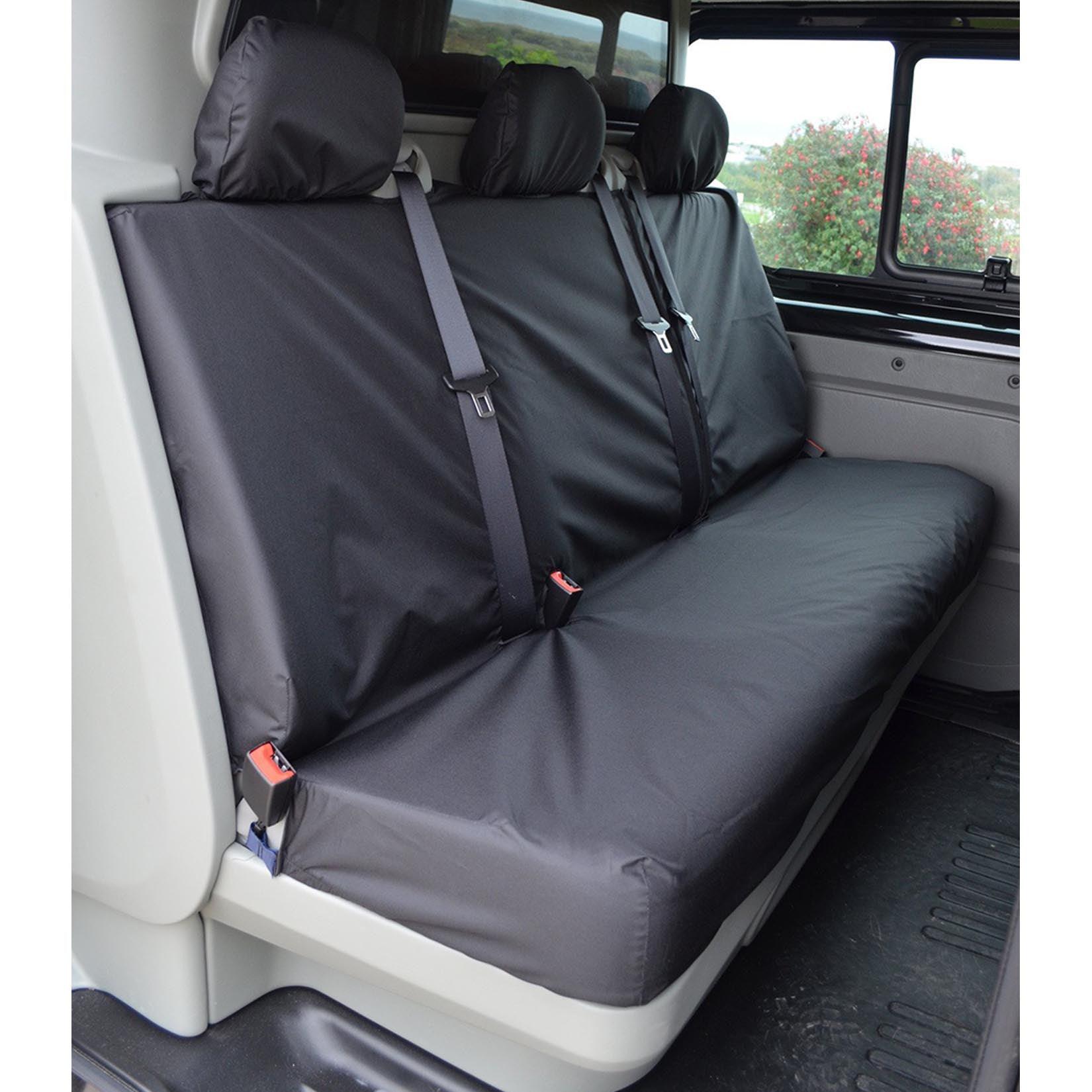 NISSAN PRIMASTAR 2002-2014 CREW CAB BENCH SEAT COVERS - BLACK - Storm Xccessories2