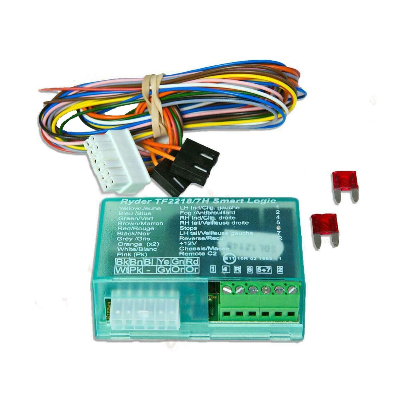 TOWBAR 7 WAY TOWING ELECTRIC BYPASS RELAY WIRING KIT - UNIVERSAL - Storm Xccessories2