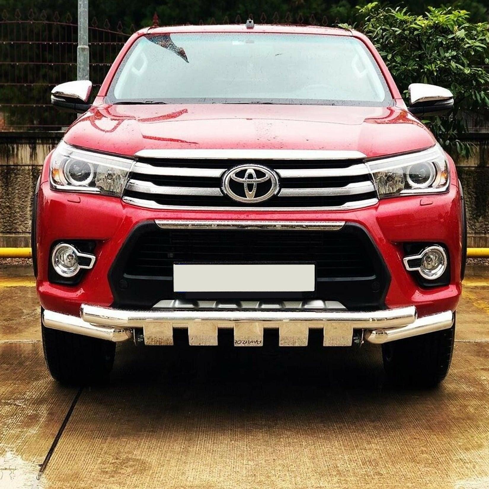 TOYOTA HILUX MK8 2016 ON SX STYLE STAINLESS STEEL SPOILER BAR - Storm Xccessories2