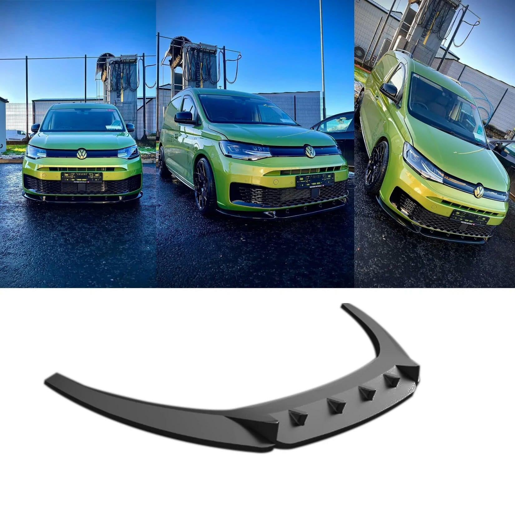 VW Caddy Splitter - MK5 - Gloss Black