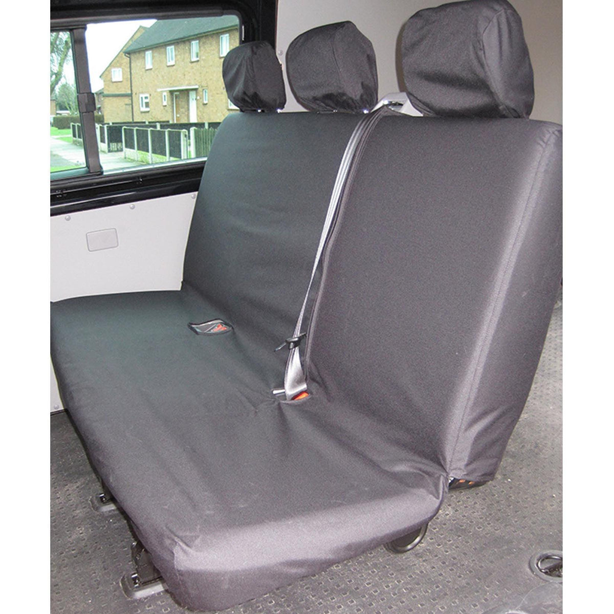 VW TRANSPORTER T5 2003-2009 REAR BENCH SEAT COVERS – GREY - Storm Xccessories2
