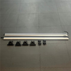 Ridgerail V2 Crossbars - Cross Bars Rails For Roll Top Tonneau Cover - Silver