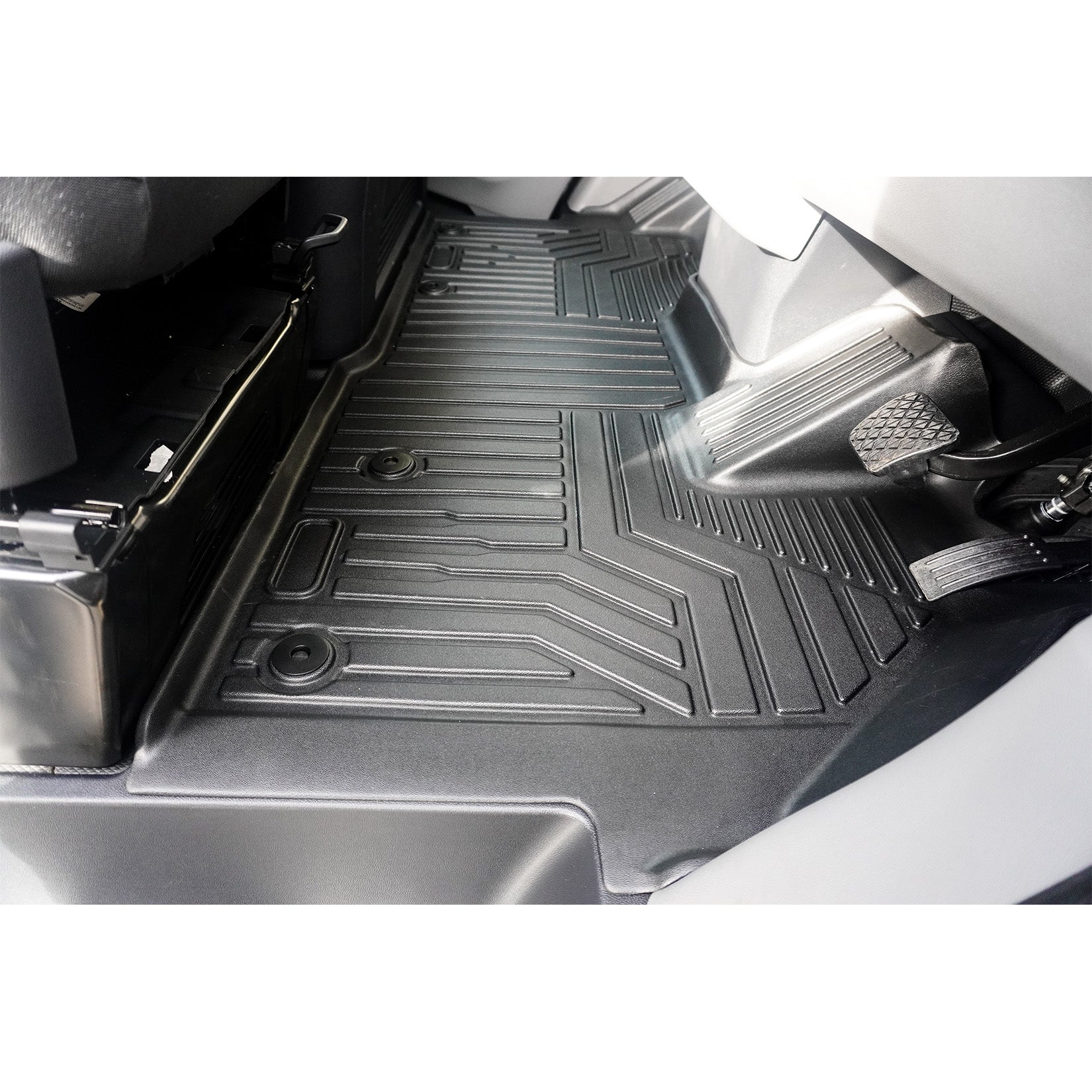 Ford Transit Custom 2024 on Automatic Mud Block Tailored Floor Mat 1 Piece