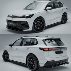 VW Tiguan R-Line MK3 2024 On Aero Body Kit In Gloss Black