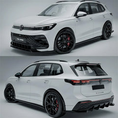VW Tiguan MK3 2024 On Side Skirts In Gloss Black