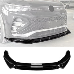 Volkswagen Tiguan MK3 2024+ R Line Front Splitter In Gloss Black