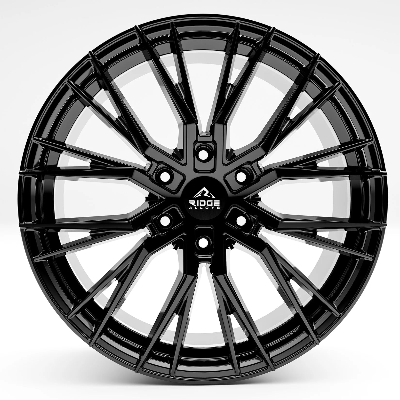 Ridge KN14 Gloss Black 6X120 20 Inch Alloys