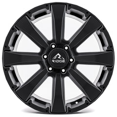 Ridge KN6 Satin Black 6X139.7 20 Inch Alloys