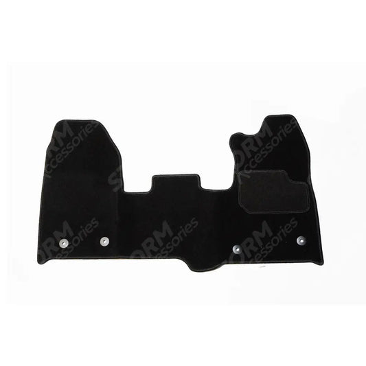 1pc Tailored Fit Carpet Mat In Black For Ford Transit Custom 2016-2020