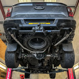2.0TDCI 205PS Milltek Sport Axle Back 'Raptor Look' Exhaust System For Ford Ranger 2022+