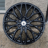 20" 6x120 VC1 ALLOY WHEEL IN GLOSS BLACK For FORD TRANSIT CUSTOM 2024+
