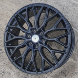 20" 6x120 VC1 ALLOY WHEEL IN SATIN BLACK For FORD TRANSIT CUSTOM 2024+
