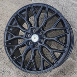 20" 6x120 VC1 ALLOY WHEEL IN SATIN BLACK For FORD TRANSIT CUSTOM 2024+