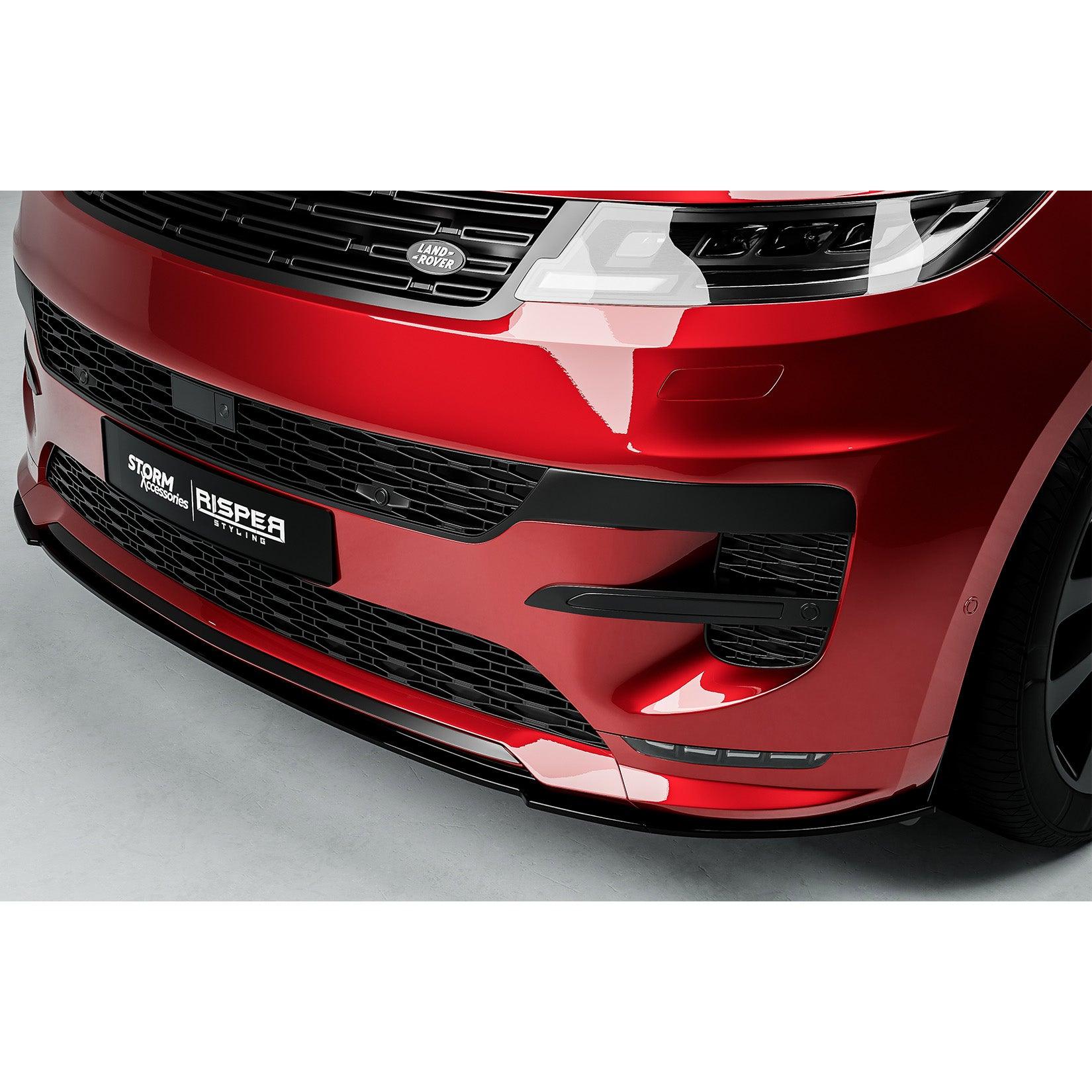 Range Rover Sport 2023+ SV Style Front Splitter Lip In Gloss Black