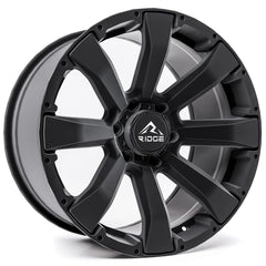 Ridge KN6 Satin Black 6X139.7 20 Inch Alloys