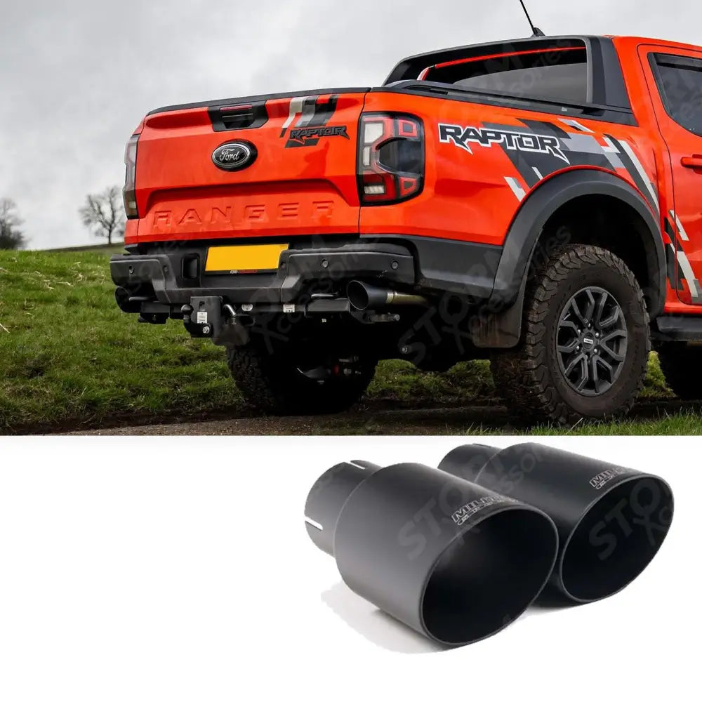 3.0 V6 Twin Turbo Milltek Sport Cat Back Exhaust System For Ford Ranger Raptor 2023 on