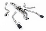 3.0 V6 Twin Turbo Milltek Sport Cat Back Exhaust System For Ford Ranger Raptor 2023 on GT-115 Cerakote Black