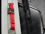 3.1M Safestow4 Silver Double Ladder For Ford Transit Custom 2013-2023