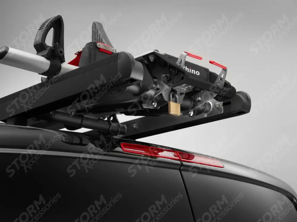 3.1M Safestow4 Silver Single Ladder For Ford Transit Custom 2013 - 2023